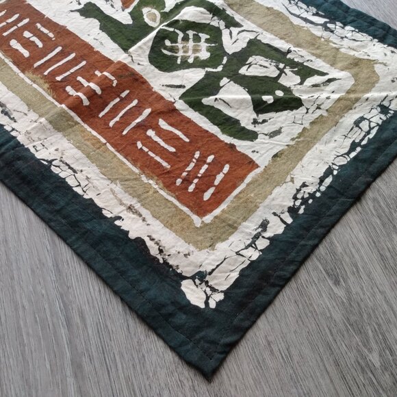 Vintage Lizard Placemat Boho Doily Table Mat Chameleon Gecko Ethnic Design - Picture 5 of 10